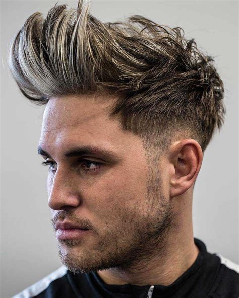 faux hawk taper